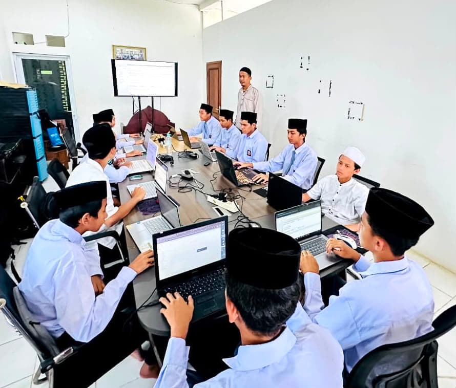 Students learning